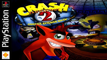 Crash Bandicoot 2: Cortex Strikes Back PS1 Longplay - FULL GAME Walkthrough - 100% Completion