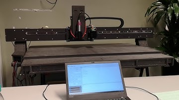 Fabricatable Machines DIY CNC | wood and plastic | first gcode run