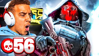 Reacting to NEW WORLD RECORD 56 KILLS in Warzone!