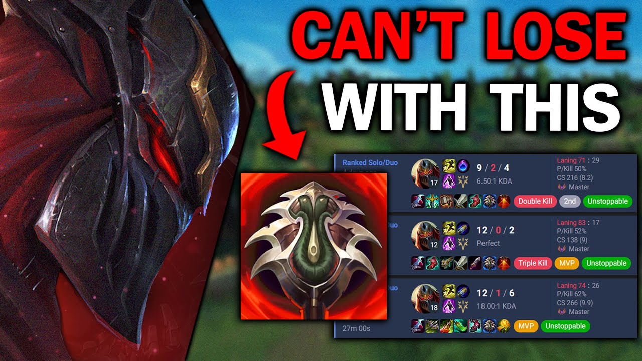 500 AD Zed is a BIG Problem.. *30+ KILLS IN HIGH ELO*