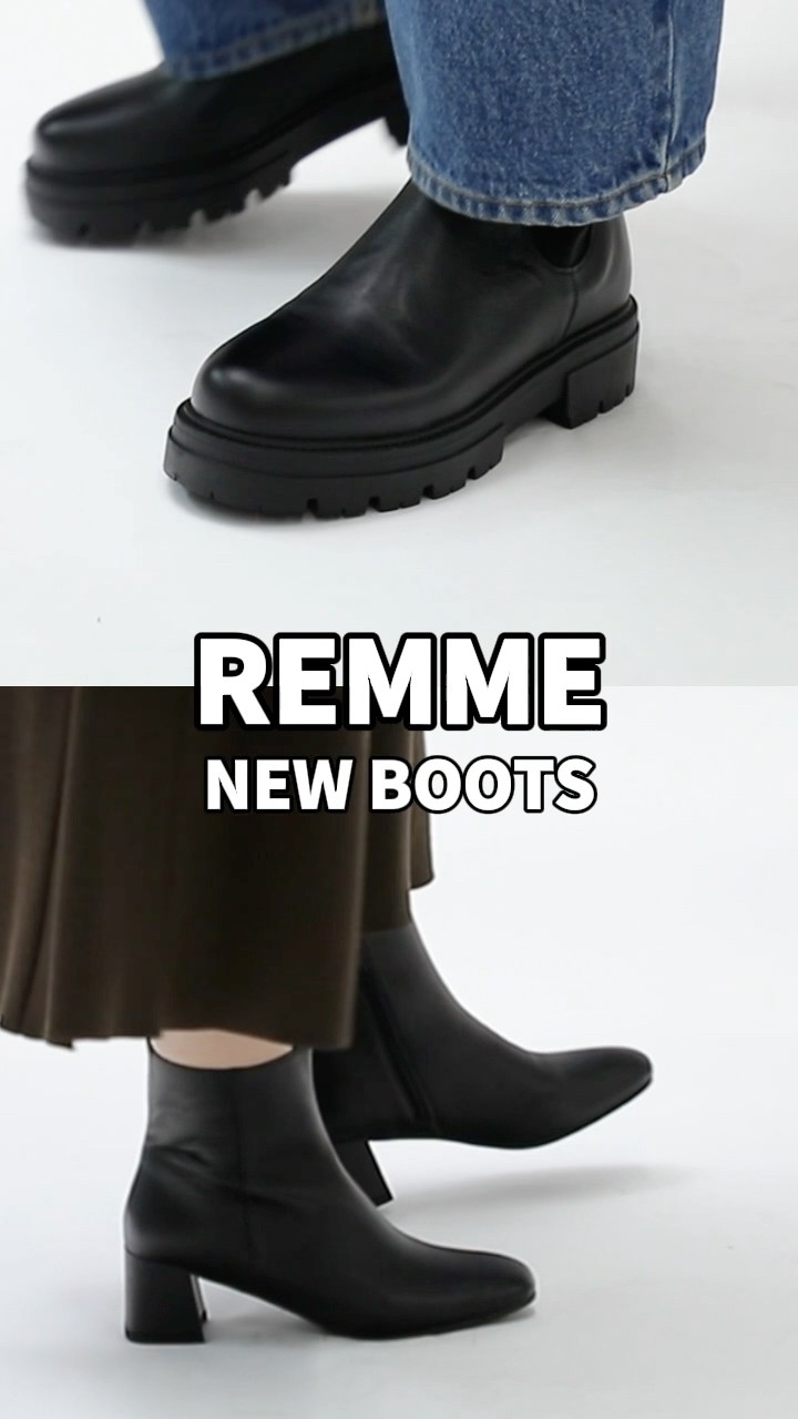 ○★新品 未使用 REMME ビブラムプレミアショートブーツ 定番サイドゴア 楽天市場】remme ショートブーツの通販