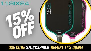 11SIX24 Pickleball – 15% OFF Discount Code STOCKSPROM (Durable, High-Quality Paddles)