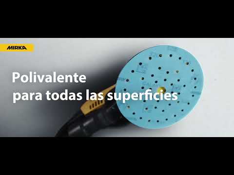 Mirka® Galaxy: Abrasivo para el lijado libre de polvo y la preparación de superficies