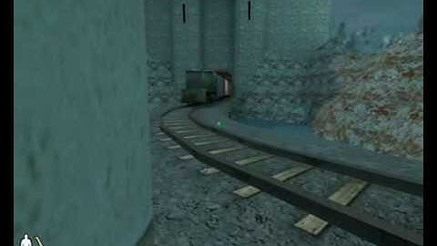 Urban Terror Eagle map - nade warp into train