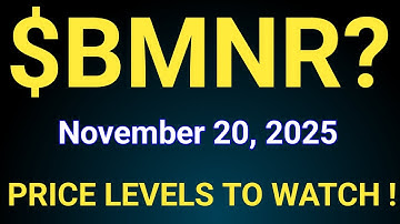 BMNR Stock (Bitmine Immersion Technologies) BMNR Stock Technical Analysis | November 20, 2025