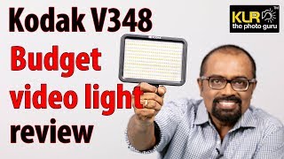 Kodak V348 Budget Led Video Light Review English screenshot 4