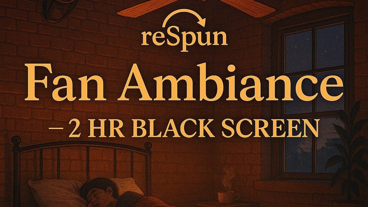 💨 Relaxing Fan Sounds  | 2 Hour Sleep Aid for Insomnia Relief 😴"