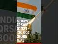 India’s QRSAM Boost – ₹30,000 Crore Deal | India’s Gamechanger Air Defence System #qrsam #shorts