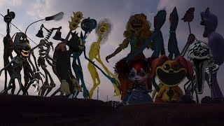 ALL Siren Head CREATURES VS ALL Poppy Playtime Creatures (From EVERY Chapter)