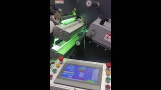 MDC-360-PLUS flexo finishing unit and flatbed 💐#label #labelprinting #labelingmachine #printing