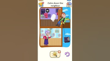 DOP 5: Delete One Part - Level 171 Gameplay! Calm down the neighbor #shorts #dop5 #viralshorts