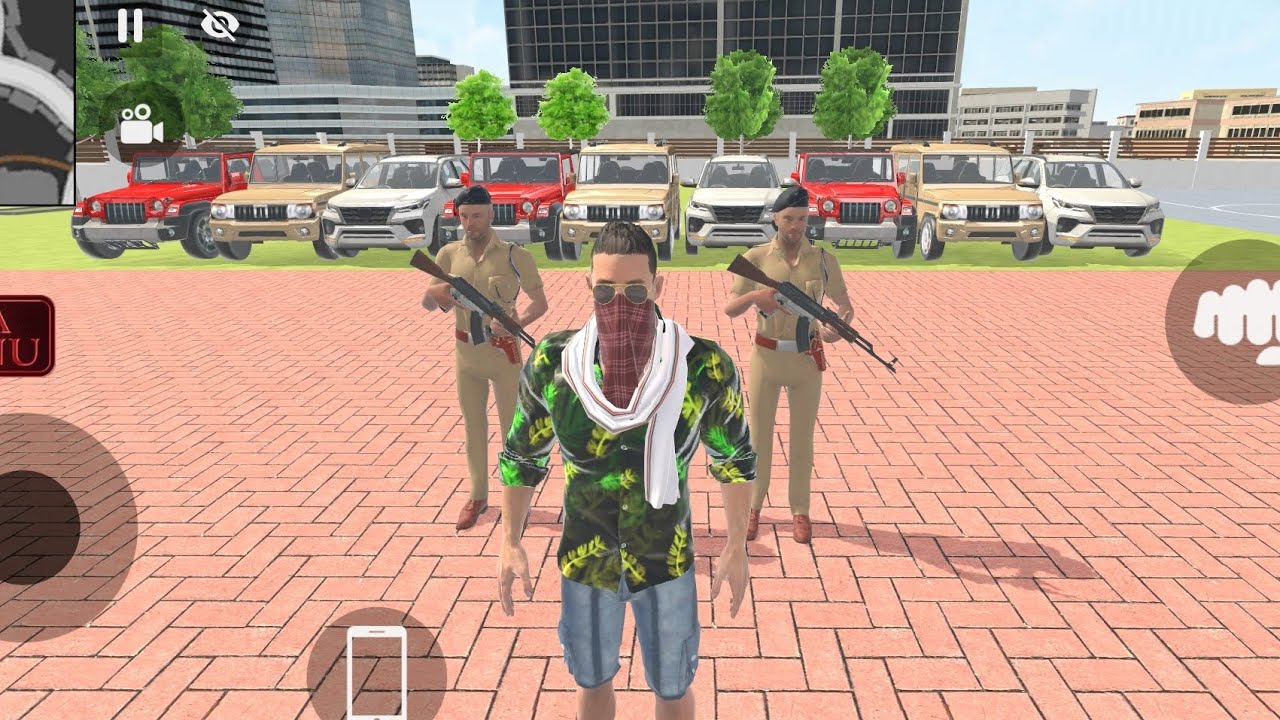 🎮Franklin Order by 3️⃣Mahindra Thar 🤩3️⃣fortuner 💥 3️⃣Jeep 🔥in Indian 🇮🇳 bike Theft Auto simulator 🎮