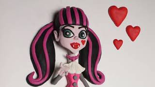 DibusYmas Clawdeen Wolf Monster High doll stop motion play doh video animation   Vengatoon