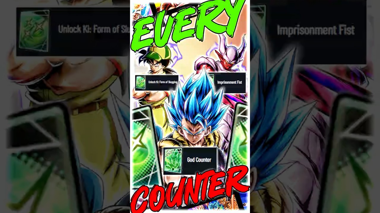 EVERY Legends Unit that uses a COUNTER Green Card?!