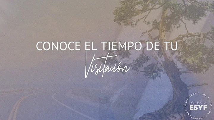 Conoce el Tiempo de tu Visitacin | Ivania Chavez