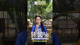 🎓 Prithika Singh Scores 91.00% in CBSE Class XII Board Exams | MCS Pathankot