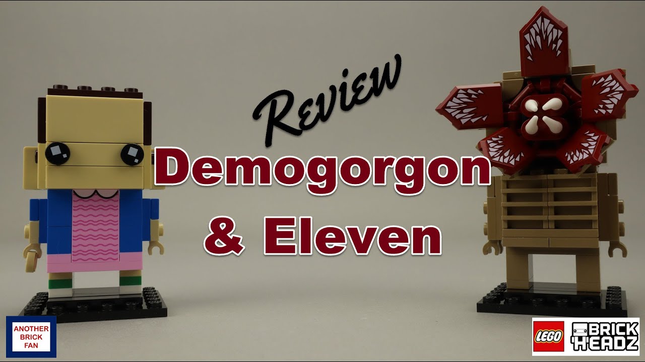 LEGO BrickHeadz Eleven and Demogorgon review set 40549