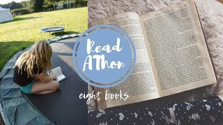 EIGHT BOOKS IN 24 HOURS || READATHON (No Sleep)