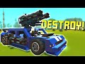 We Searched "Destroy" on the Workshop for Utter Destruction!  - Scrap Mechanic Workshop Hunters