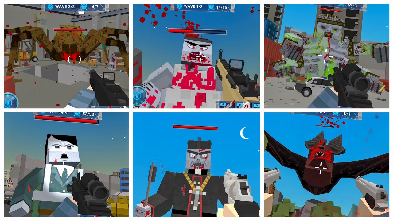 The Walking Zombie - All Bosses