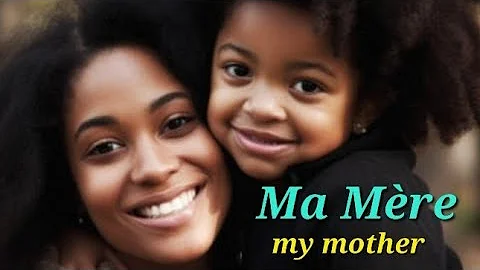 Easy way to write about your mother in french 🇨🇵