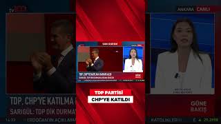 Mustafa Sarıgülün Partisi Tdp Chpye Katıldı 