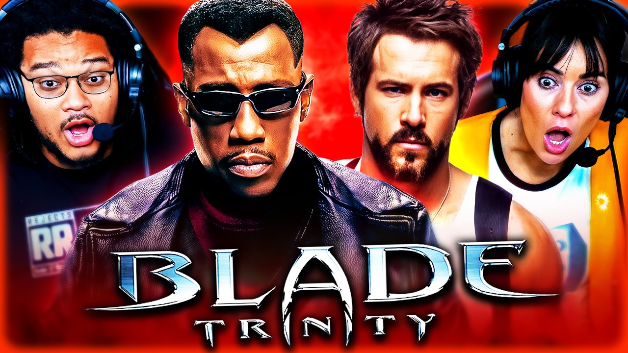 BLADE: TRINITY (2004) MOVIE REACTION!! Wesley Snipes | Ryan Reynolds | Marvel