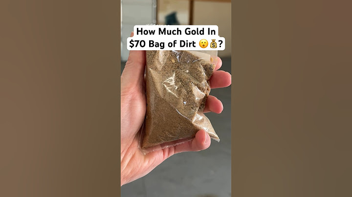 I Bought $70 Worth of Dirt To Find Gold #shorts