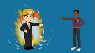 Professor Phillips stands up to the rude college student (Adultish Timmy's stepdad)