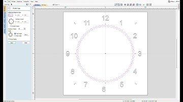 making a simple clock face with CNC machine