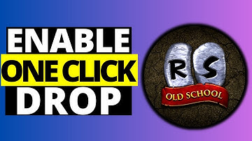 How To Enable Shift Click Drop Items on OSRS