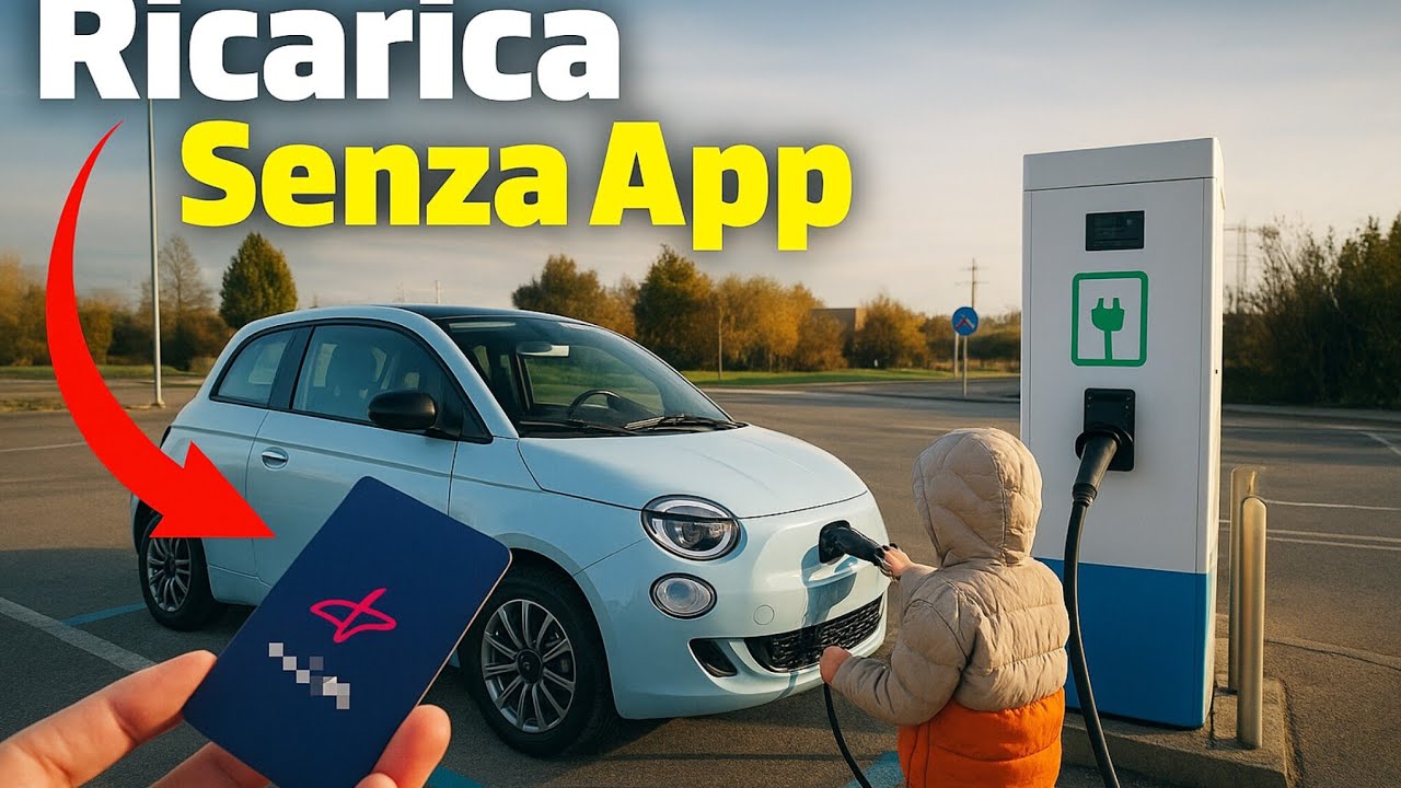 Ricaricare alle colonnine con la CARTA 