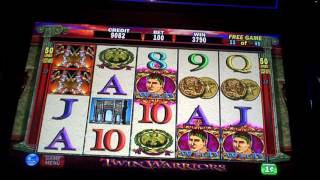 Twin Warriors Slot Machine Bonus
