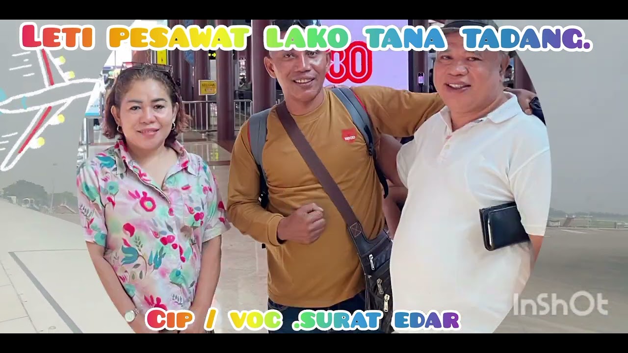 Lagu baru surat edar Leti pesawat lako tana tadang, cip/voc surat edar. 