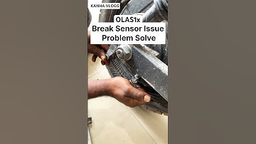 How To Solve Ola S1x Break Sensor Issue #kanhavlogs #olaeletric #olas1x #olas1air #olaxplus