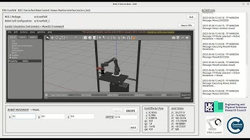 Seamless Control of a UR3 Robot using a ROS 2-Python HMI (Gazebo Simulation)