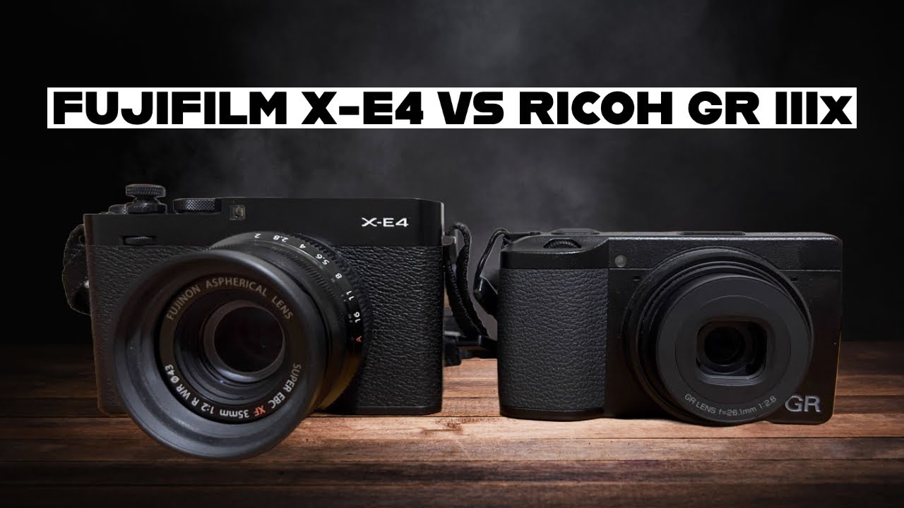 Fujifilm X-E4 vs Ricoh GR IIIx per Street Photography : QUALE SCEGLIERE ...