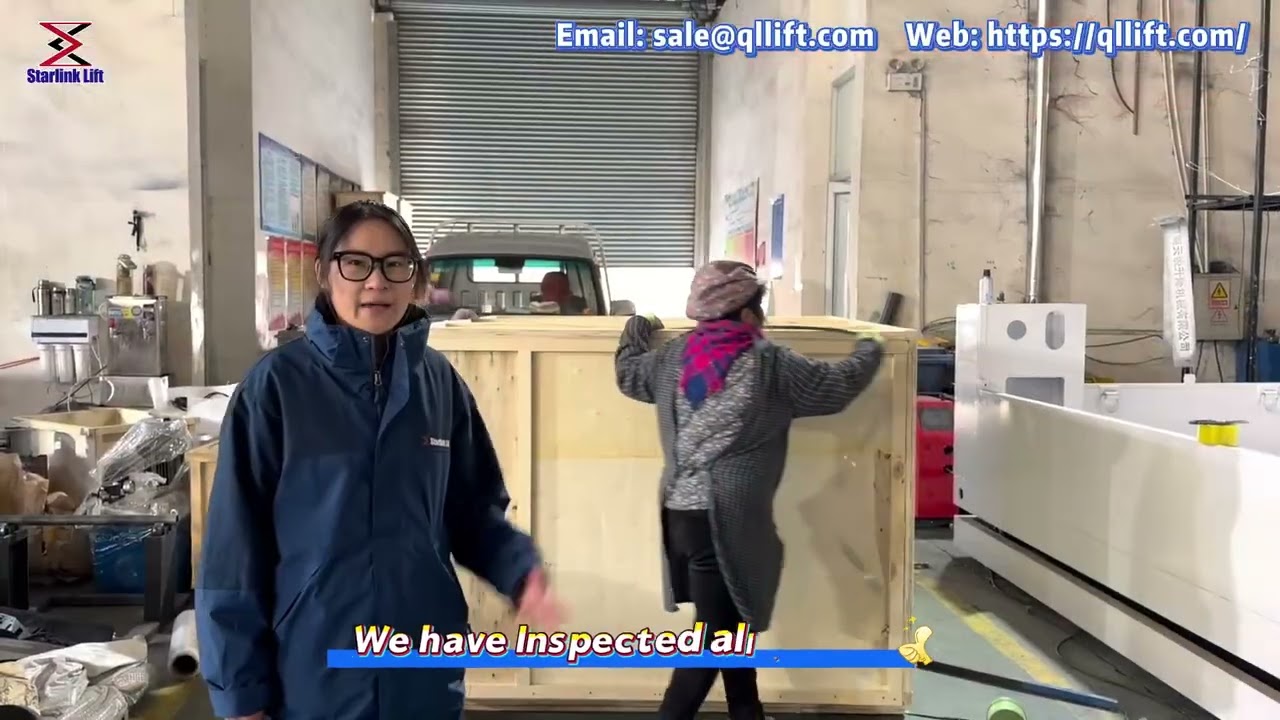 Customized hydraulic cargo elevator