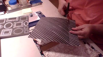 How to Put End Papers in a Journal Pt. 2 of Making a Journal