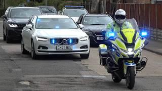 Kent Police Bikes training Escort in Rochester. - 16.04.2026