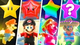 Evolution of Super Mario Star Power-Ups (1985 - 2019)