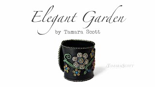 Elegant Garden Bracelet Tutorial | Tamara Scott Designs Beading Pattern – DIY Jewelry Making