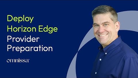 Deploying a Horizon Edge Gateway - Provider and Horizon Edge Preparation