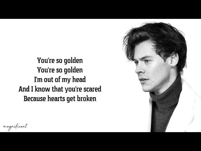 Harry Styles - Golden (Lyrics) class=