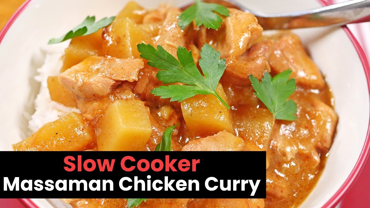 Quick 30-Minute Chicken Massaman Curry - El Mundo Eats