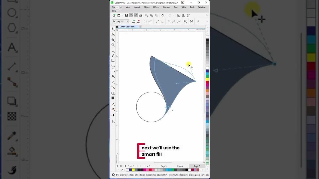 Coreldraw Tutorials - 3d Circle ⭕ Design Ideas For More Tips