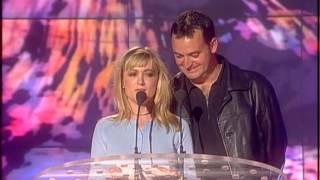 Robbie Williams wins British Single presented by Caroline Aherne and Craig Cash | BRIT Awards 2000