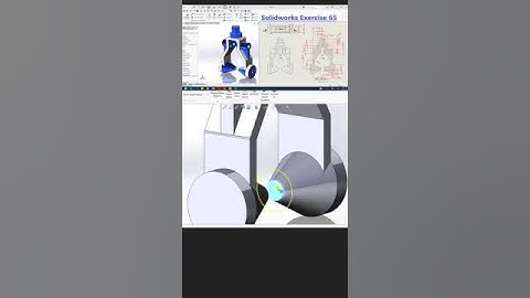 Solidworks tutorial for beginners | Exercise #shorts #youtubeshorts #solidworks