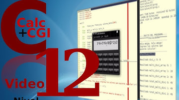 12 Programacion C + CGI Linux Nivel Pre-Intermedio Tutorial Calculadora
