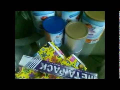 Como hacer una refisa con latas de aluminio :d facil !!! youtube Que puedo hacer con los botes de leche